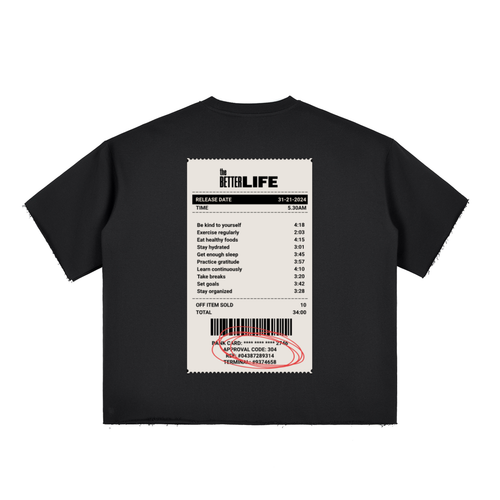 Project Ikigai Boxy better life tee